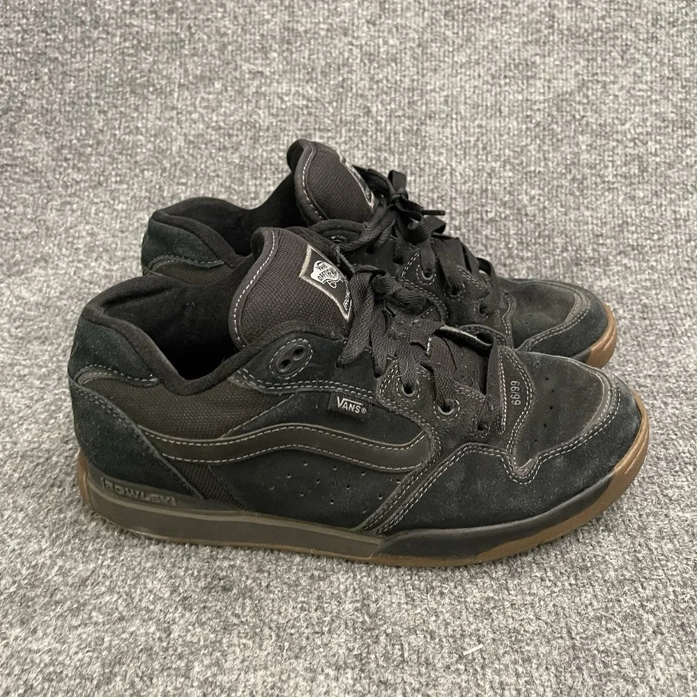 Vans Rowley XLT Blackout Gum Shoes Men's Sz 11 VN000D1G1OJ